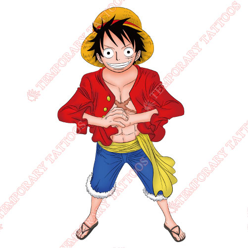 One Piece Customize Temporary Tattoos Stickers NO.610